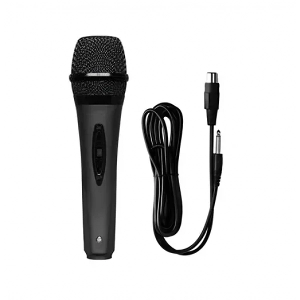 Δυναμικό μικρόφωνο χειρός Jack 6.35mm σε XLR WEISRE DM-607 μαύρο