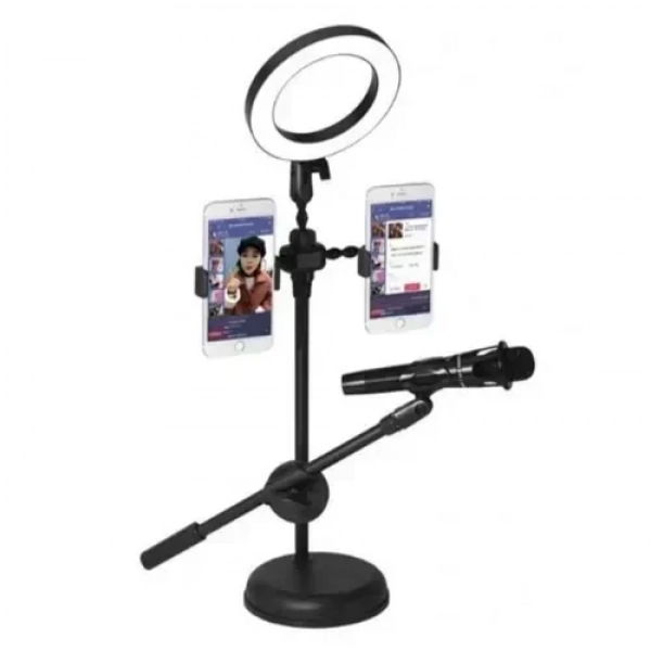 Επαγγελματική βάση για κινητό, ring light και μικρόφωνο HYH-129