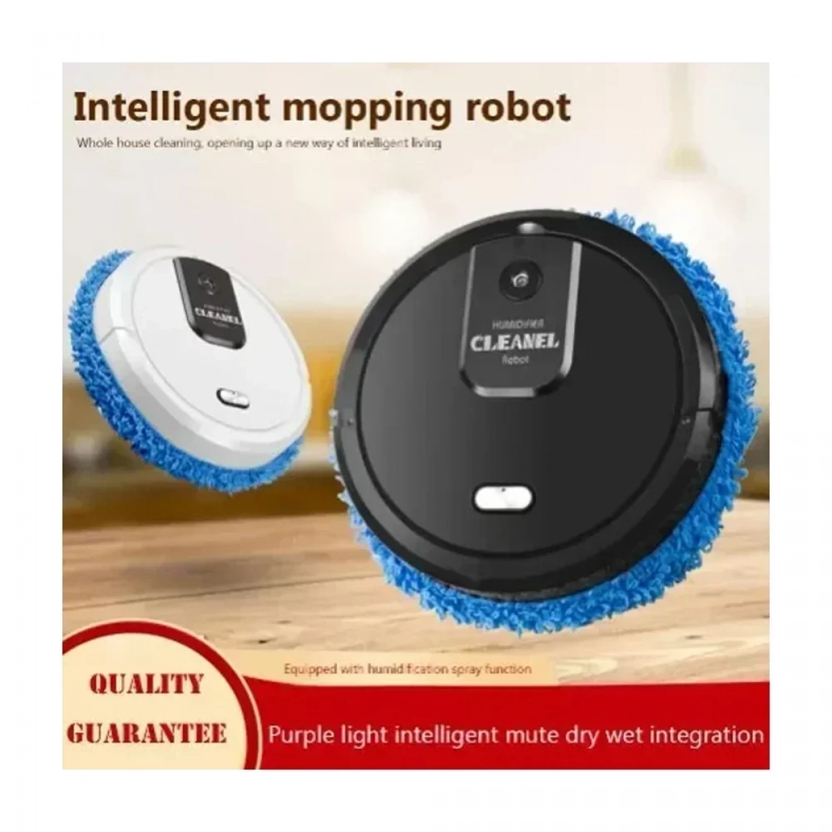 Έξυπνη Σκούπα Robot 3-σε-1 Andowl Q-SD724 Λευκή