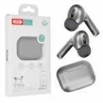 XO X4 Earbud Bluetooth Handsfree Ακουστικά με Θήκη Φόρτισης Ασημί