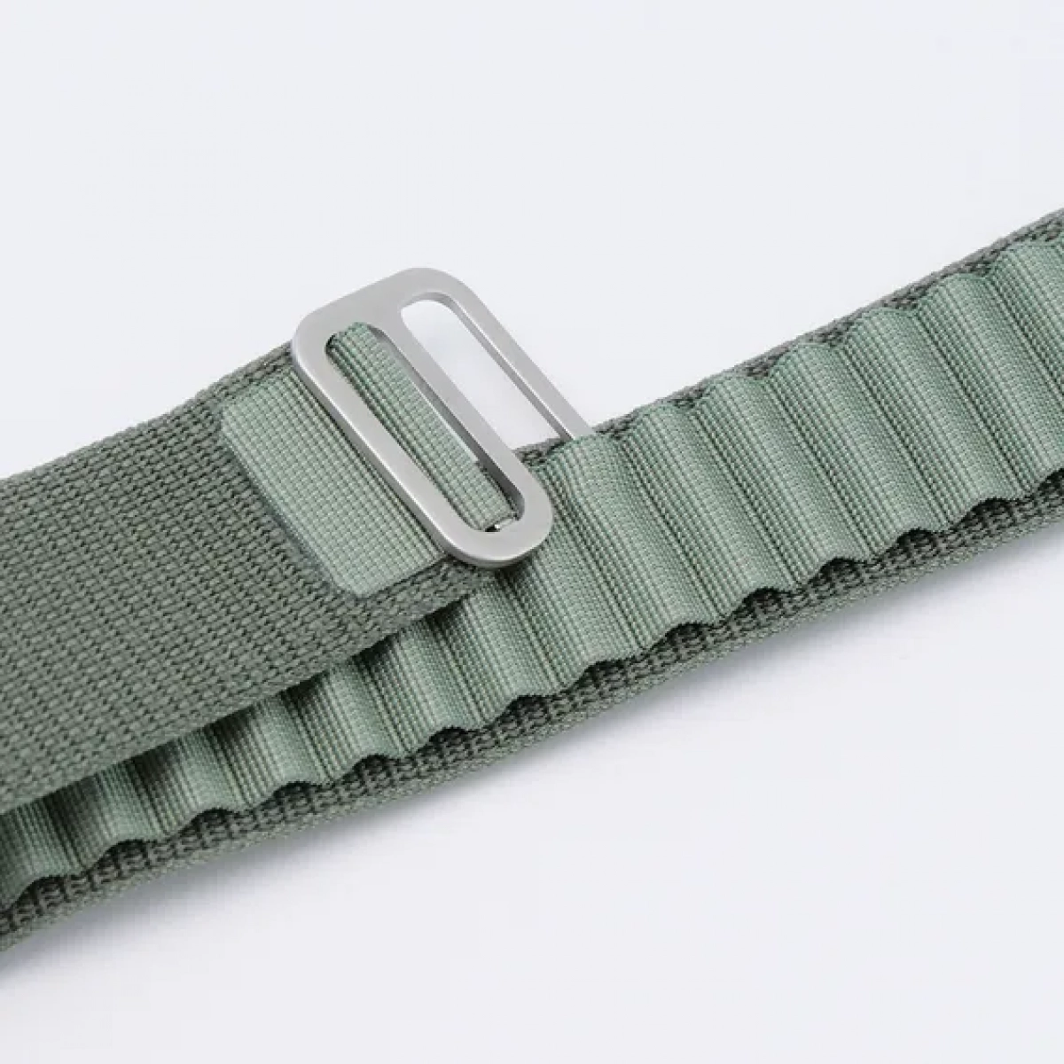 Λουράκι νάιλον για Apple Watch 1/2/3/4/5/6/7/8/SE/ULTRA 42/44/45/49mm Πράσινο