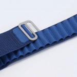 Λουράκι νάιλον για Apple Watch 1/2/3/4/5/6/7/8/SE/ULTRA 42/44/45/49mm Μπλε