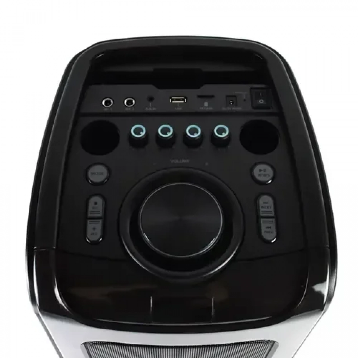 Ηχείο – Subwoofer 40W FM με μικρόφωνο, τηλεχειρισμό & διακοσμητικό φωτισμό LED RGB Andowl Q-YX9000 μαύρο - Image 2