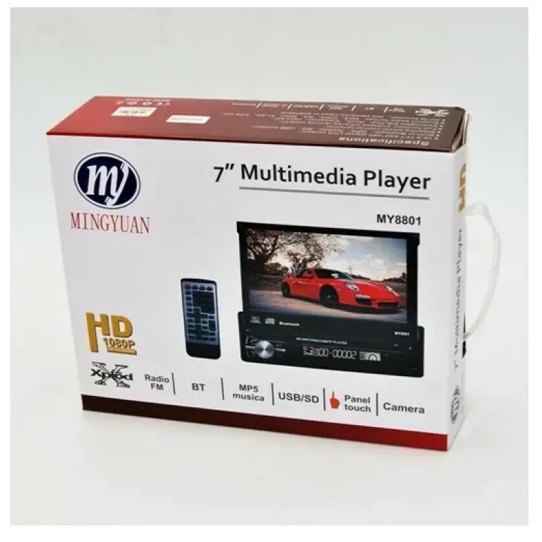 Ηχοσύστημα αυτοκινήτου (USB/GPS) με οθόνη αφής 7" Mingyuan MY8801