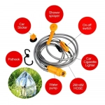 Ηλεκτρική φορητή ντουζιέρα αυτοκινήτου 12V Automobile Shower Set