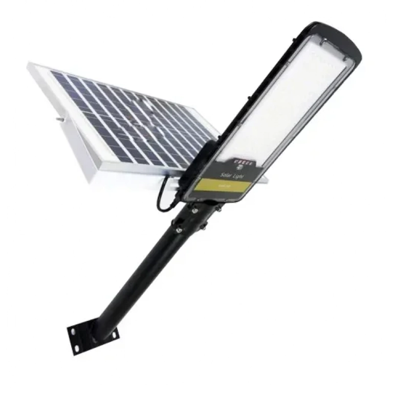Ηλιακός προβολέας δρόμου 100W JD JINDIAN JD-298 μαύρο
