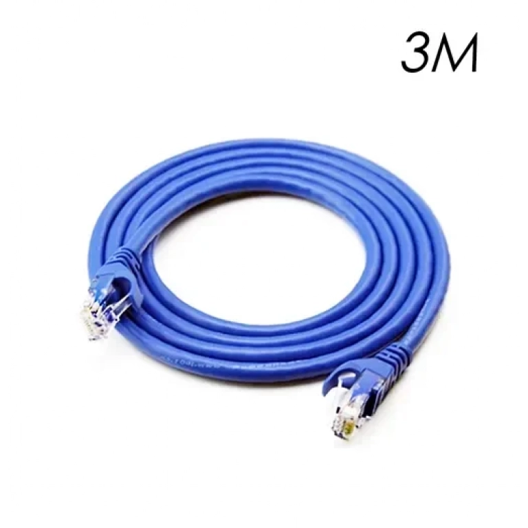 Καλώδιο δικτύου Ethernet Cat6e 3m TR-2038 μπλε