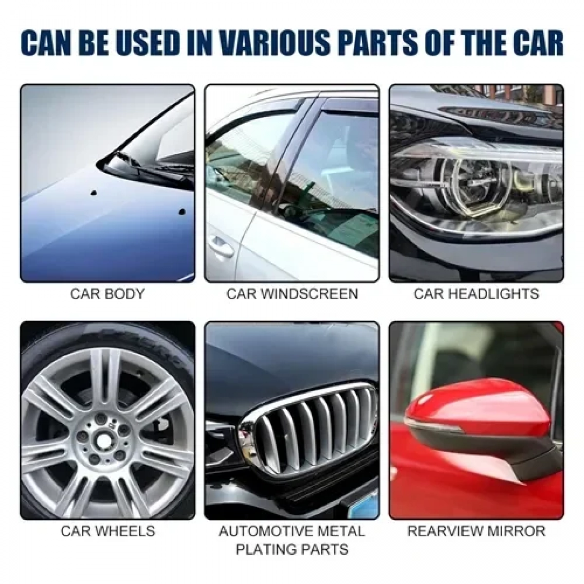 Κερί επιμετάλλωσης αυτοκινήτου 100ml Car plating Wax Rayhong - Image 5