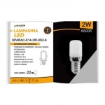 Λάμπα LED για Ντουί E14 2w 220lm Ψυχρό Φως 6500K Universo 0S2-6