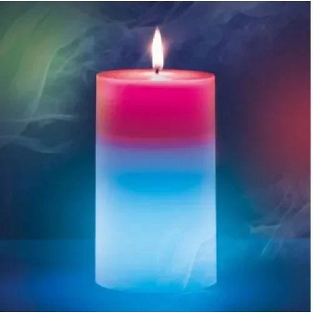 Μαγικό κερί που αλλάζει χρώματα – Magic candle πράσινο - Image 2