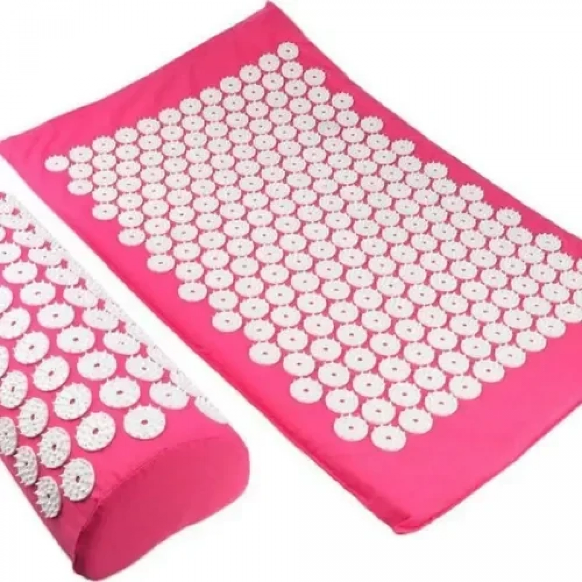 Σετ Χαλάκι και Μαξιλάρι Acupressure – Ροζ Χρώμα - Image 2