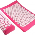 Σετ Χαλάκι και Μαξιλάρι Acupressure – Ροζ Χρώμα - Image 2