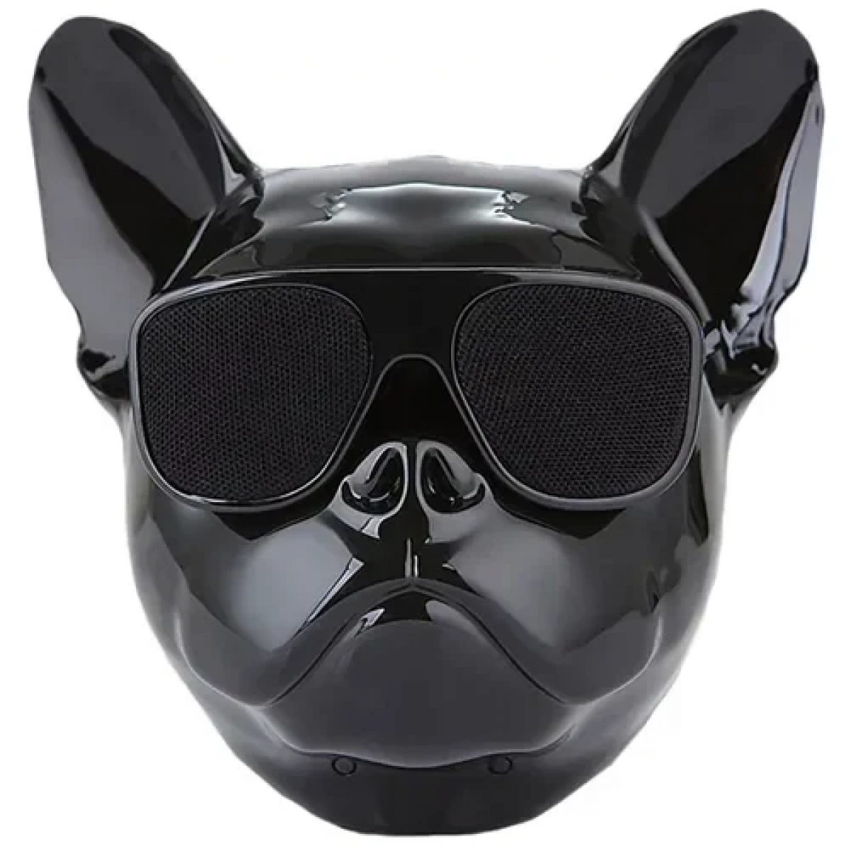 Mini φορητό ασύρματο ηχείο Bluetooth 3W σε σχήμα Bulldog με διάρκεια μπαταρίας έως 4 ώρες TF/FM 006 μαύρο - Image 2