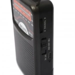 Mini φορητό ψηφιακό ραδιόφωνο SW/AM/FM LCD KK78 μαύρο - Image 7