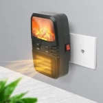Μίνι Τζάκι Αερόθερμο με Εφέ Φλόγας 500W - Image 2