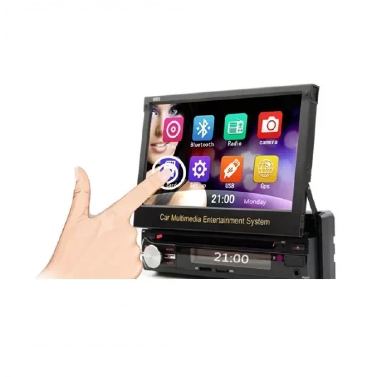 Οθόνη αυτοκινήτου Multimedia 1 din GPS Beko 8801 - Image 6
