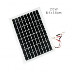 Πολυκρυσταλλικό φωτοβολταϊκό πάνελ 20W 12V – 17.49V