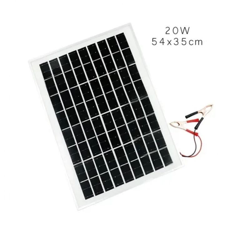 Πολυκρυσταλλικό φωτοβολταϊκό πάνελ 20W 12V – 17.49V