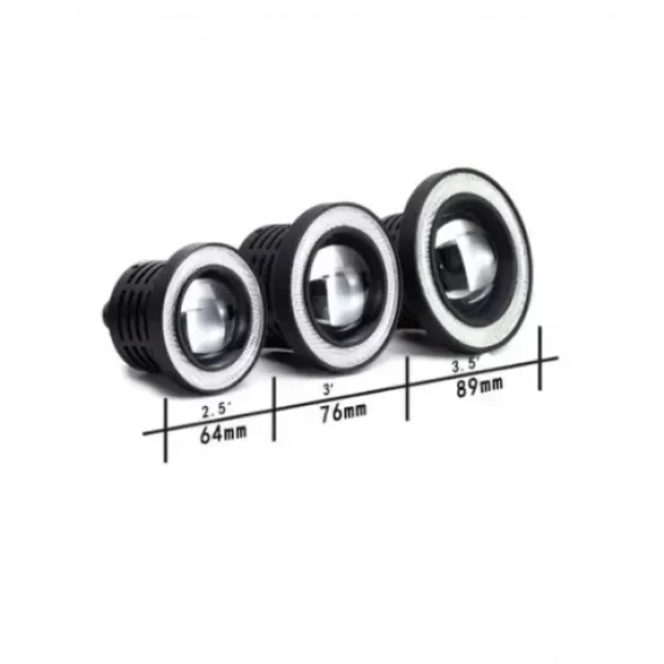 Προβολάκι LED ομίχλης αυτοκινήτου 64mm 1 τεμάχιο