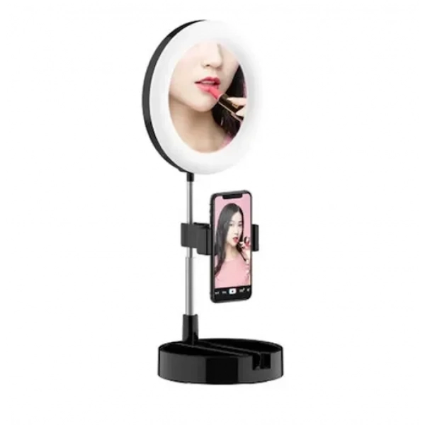 Ring light & καθρέπτης 2 σε 1 – G3 Ring light μαύρο
