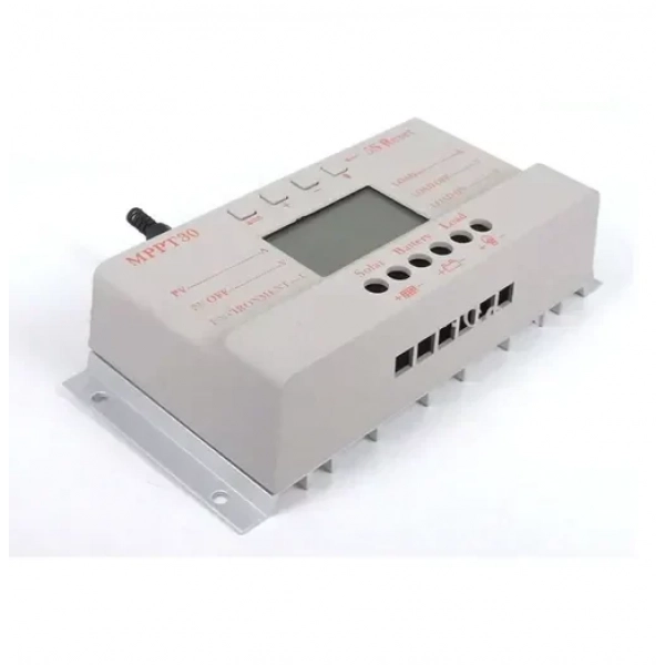 Ρυθμιστής φόρτισης PWM-MPPT LCD T30 30Ah 12V/24V