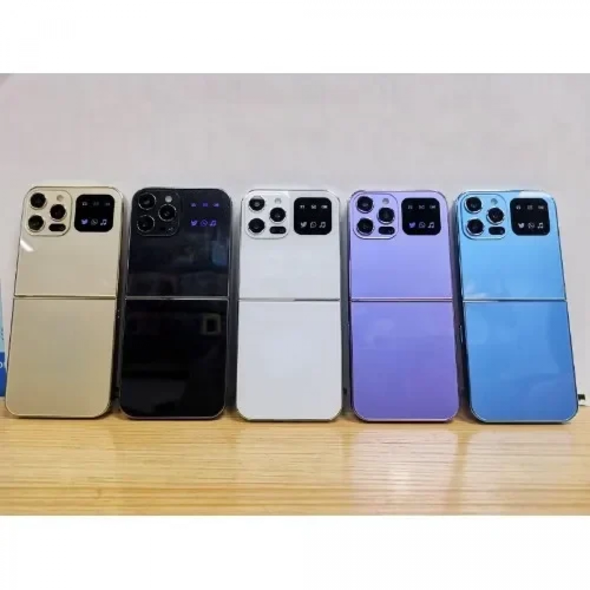 Αναδιπλούμενο Κινητό Τηλέφωνο 2.4'' με 2 sim i15 Pro