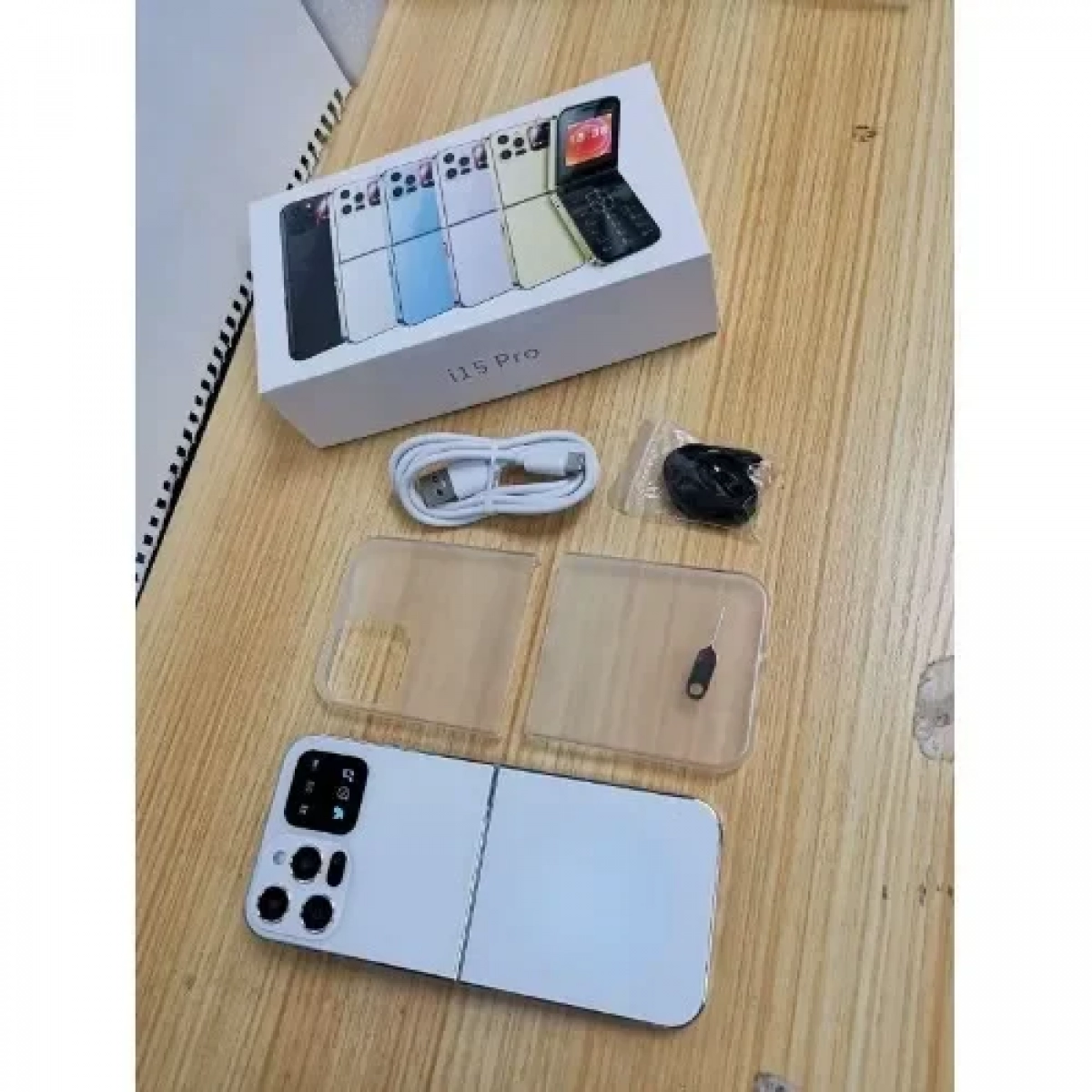 Αναδιπλούμενο Κινητό Τηλέφωνο 2.4'' με 2 sim i15 Pro