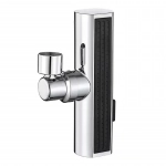 Περιστρεφόμενη Προέκταση νερού βρύσης 360° Multifunctional Universal Shower Ασημί