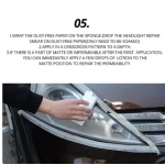 Σετ επισκευής προβολέων αυτοκινήτου 30ml Headlight Polish Rayhong - Image 4