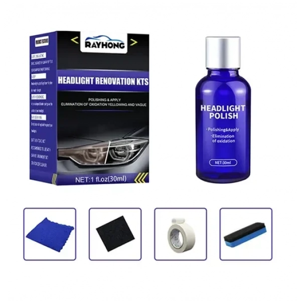 Σετ επισκευής προβολέων αυτοκινήτου 30ml Headlight Polish Rayhong