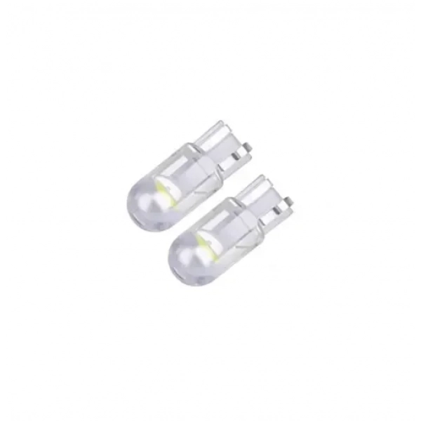 Σετ T10 LED W5W 12V – 24V 1 SMD 360LM 1W XM0005 ψυχρό λευκό