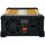 Inverter Τροποποιημένου Ημιτόνου 1500W 12V σε 220V Andowl Q-KS1500 – Χρυσό