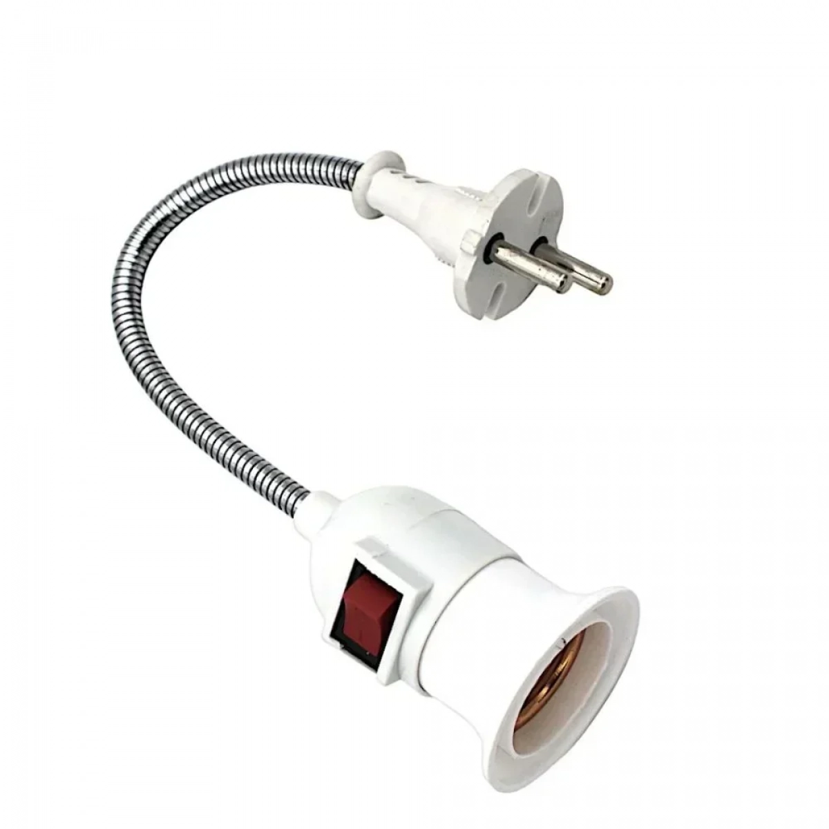 Βάση λάμπας τοίχου Ε27 με ευέλικτο βραχίονα με διακόπτη DY-26