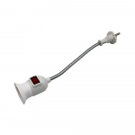 Βάση λάμπας τοίχου Ε27 με ευέλικτο βραχίονα με διακόπτη DY-26