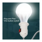 Βάση λάμπας τοίχου Ε27 με ευέλικτο βραχίονα με διακόπτη DY-26