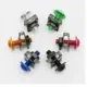Βίδες πινακίδας μοτοσυκλέτας 6mm 10τμχ HW-0186 κόκκινο