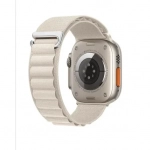 Λουράκι νάιλον για Apple Watch 1/2/3/4/5/6/7/8/SE/ULTRA 42/44/45/49mm Λευκό