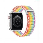 Λουράκι νάιλον για Apple Watch 1/2/3/4/5/6/7/8/SE/ULTRA 42/44/45/49mm Πολύχρωμο