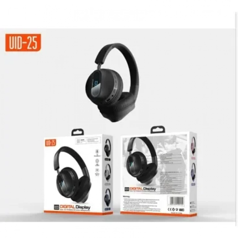 Ασύρματα Ακουστικά Headphone Bluetooth UID-25 Μαύρα