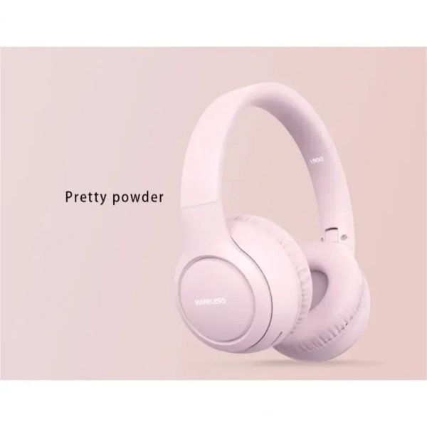Ασύρματα Ακουστικά Bluetooth L900 Ροζ