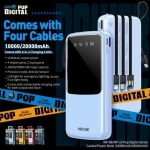 WK WP-09 Power Bank 10000mAh 12W Μαύρο