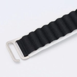 Λουράκι νάιλον για Apple Watch 1/2/3/4/5/6/7/8/SE/ULTRA 42/44/45/49mm Λευκό
