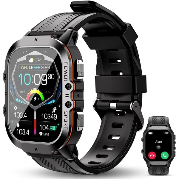 Oukitel BT20 Smartwatch Πορτοκαλί