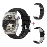 Z85 Max Smartwatch με Παλμογράφο Μαύρο