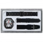 Z85 Max Smartwatch με Παλμογράφο Μαύρο