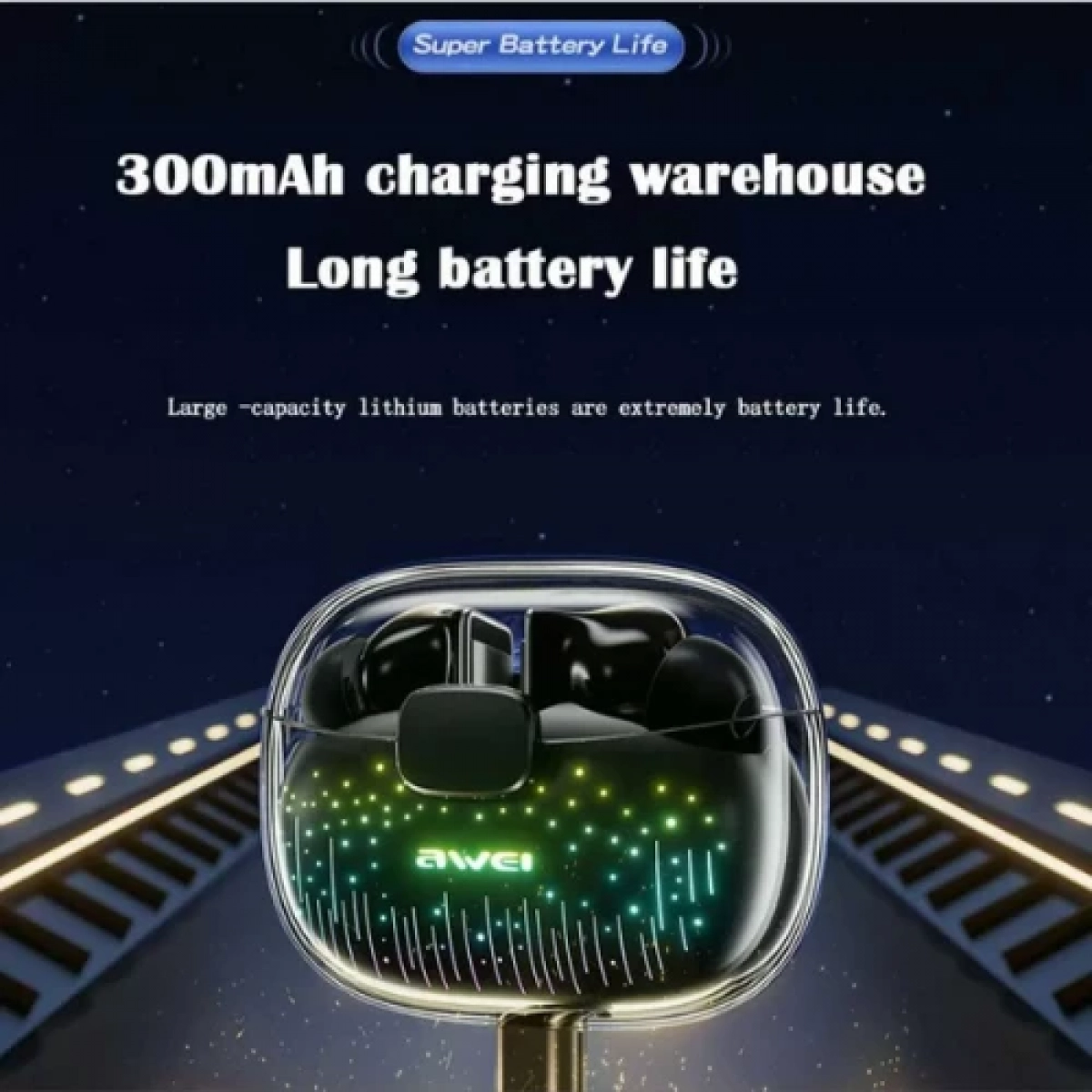 Ασύρματα ακουστικά Bluetooth Awei Gaming Earbuds T52 Pro