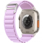 Λουράκι νάιλον για Apple Watch 1/2/3/4/5/6/7/8/SE/ULTRA 42/44/45/49mm Μωβ
