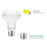 Λάμπα Led LED R80 E27 12W Ψυχρό Λευκό 6500K 1170lm Aigostar