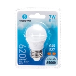 Λάμπα Led LED G45 E27 7W Ψυχρό Λευκό 6500K 620lm Aigostar