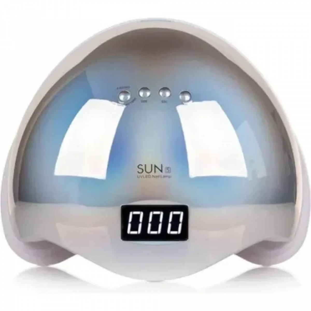 Sun 5-Επαγγελματικό φουρνάκι νυχιών UV LED 48W ΑΣΗΜΙ ΜΕΤΑΛΙΚΟ